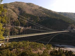 十津川村谷瀬の吊り橋