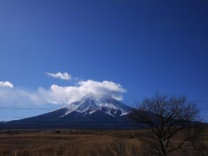 2010年元旦の富士山