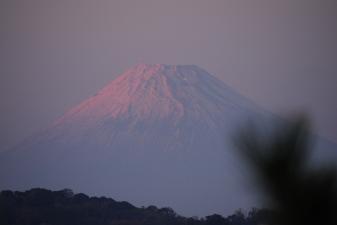 伊豆黄金崎からの富士山
